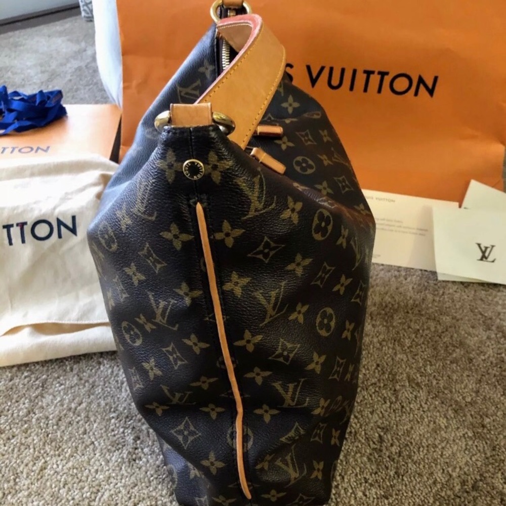 SOLD Louis Vuitton Discontinued Sully MM Hobo - Picture 5 of 8